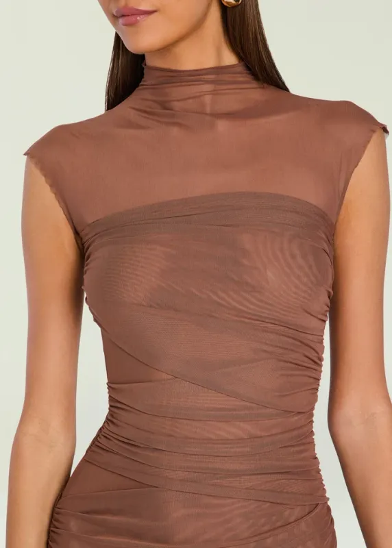 Rosie Dress COCOA BROWN