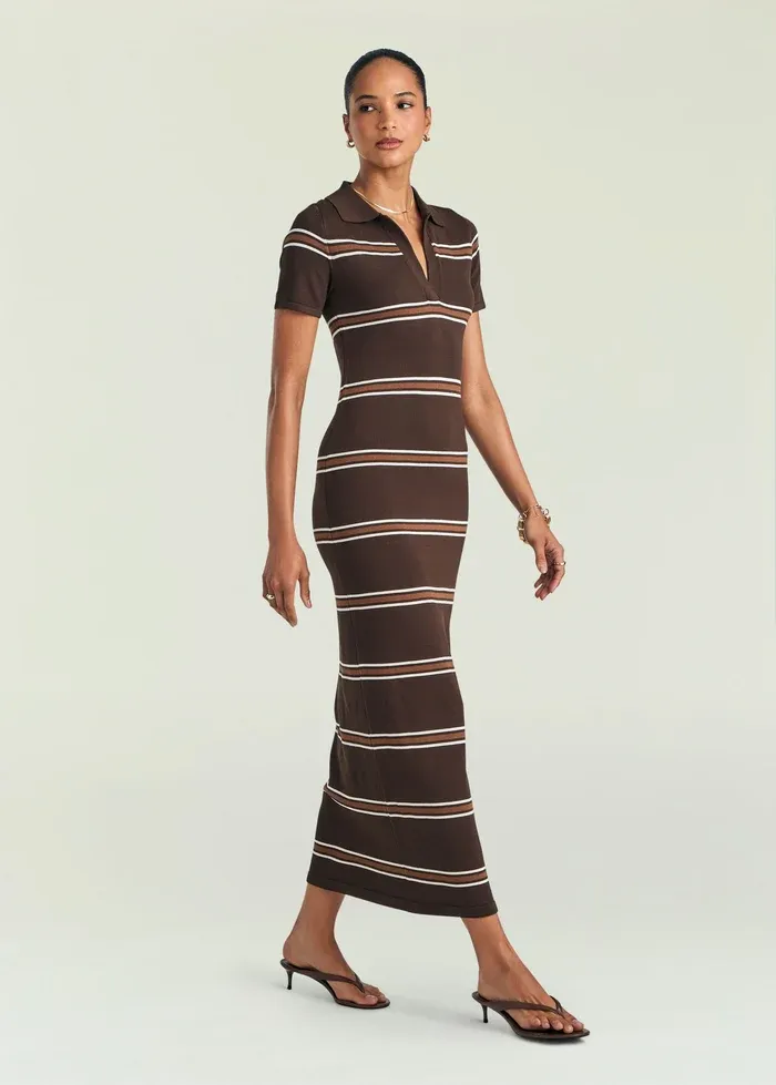 Sam Maxi Dress BOSUN BROWN, Size: XS