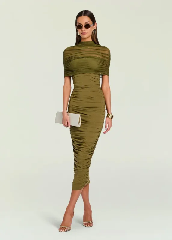 Roberta Mesh Dress OLIVEWOOD