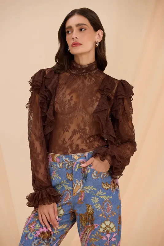 Leny Lace Top