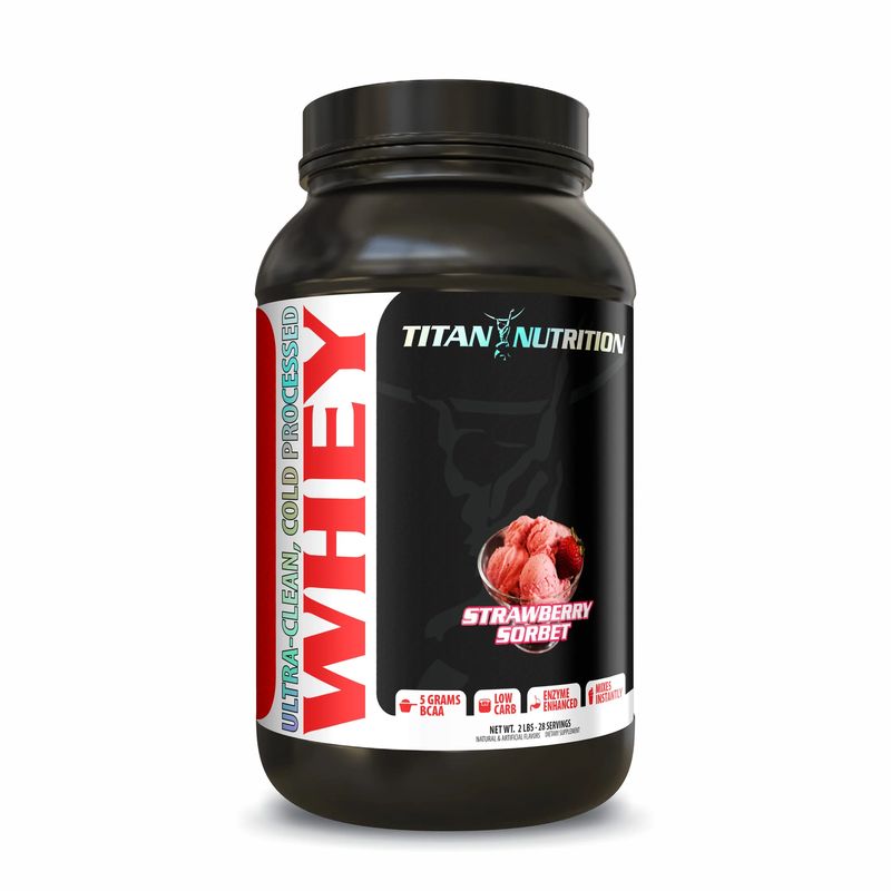 Whey Strawberry Sorbet 2lbs