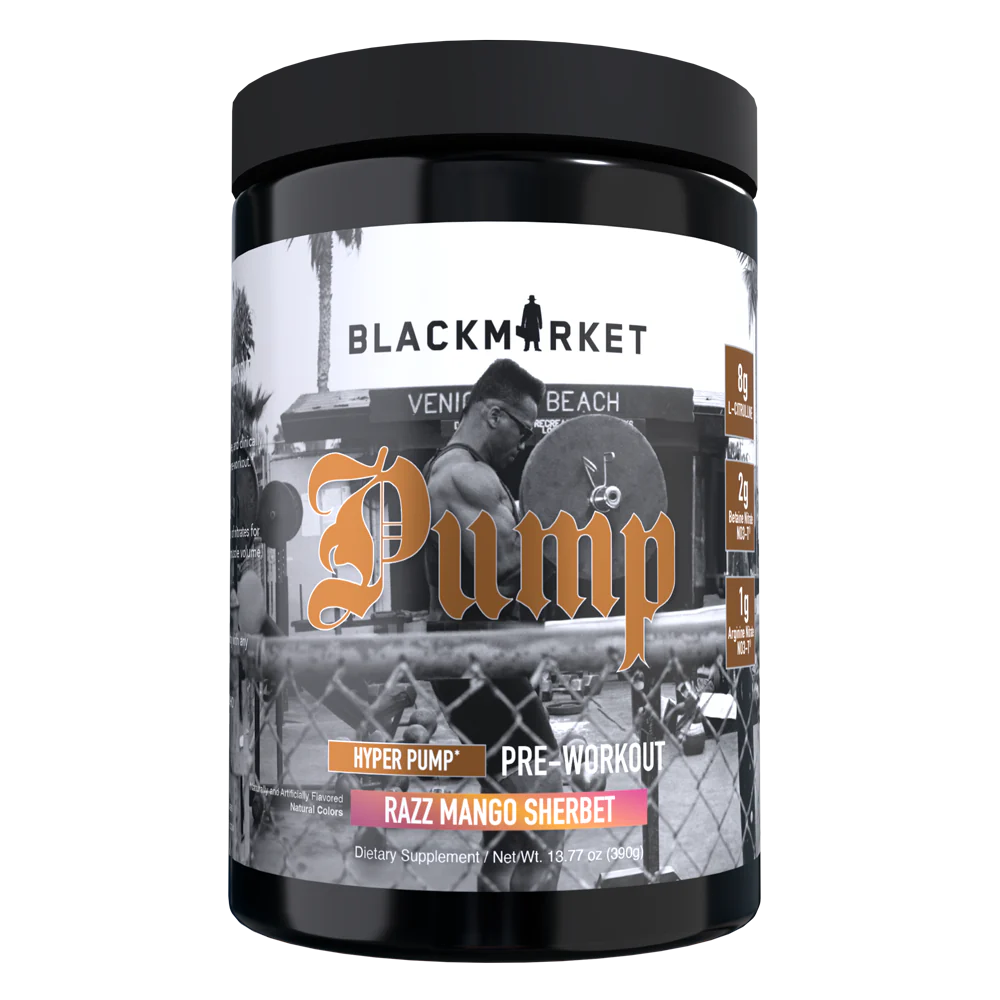 Black Market Pump Razz Mango Sherbet