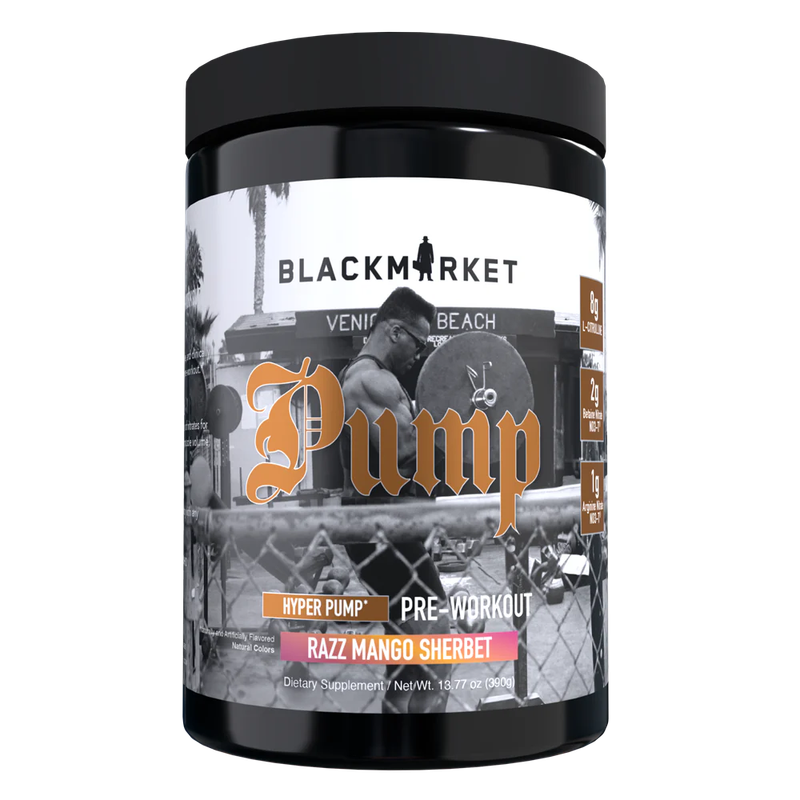 Black Market Pump Razz Mango Sherbet