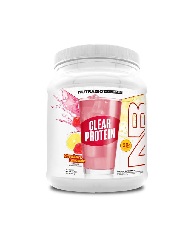 Clear Protein Strawberry Lemonade