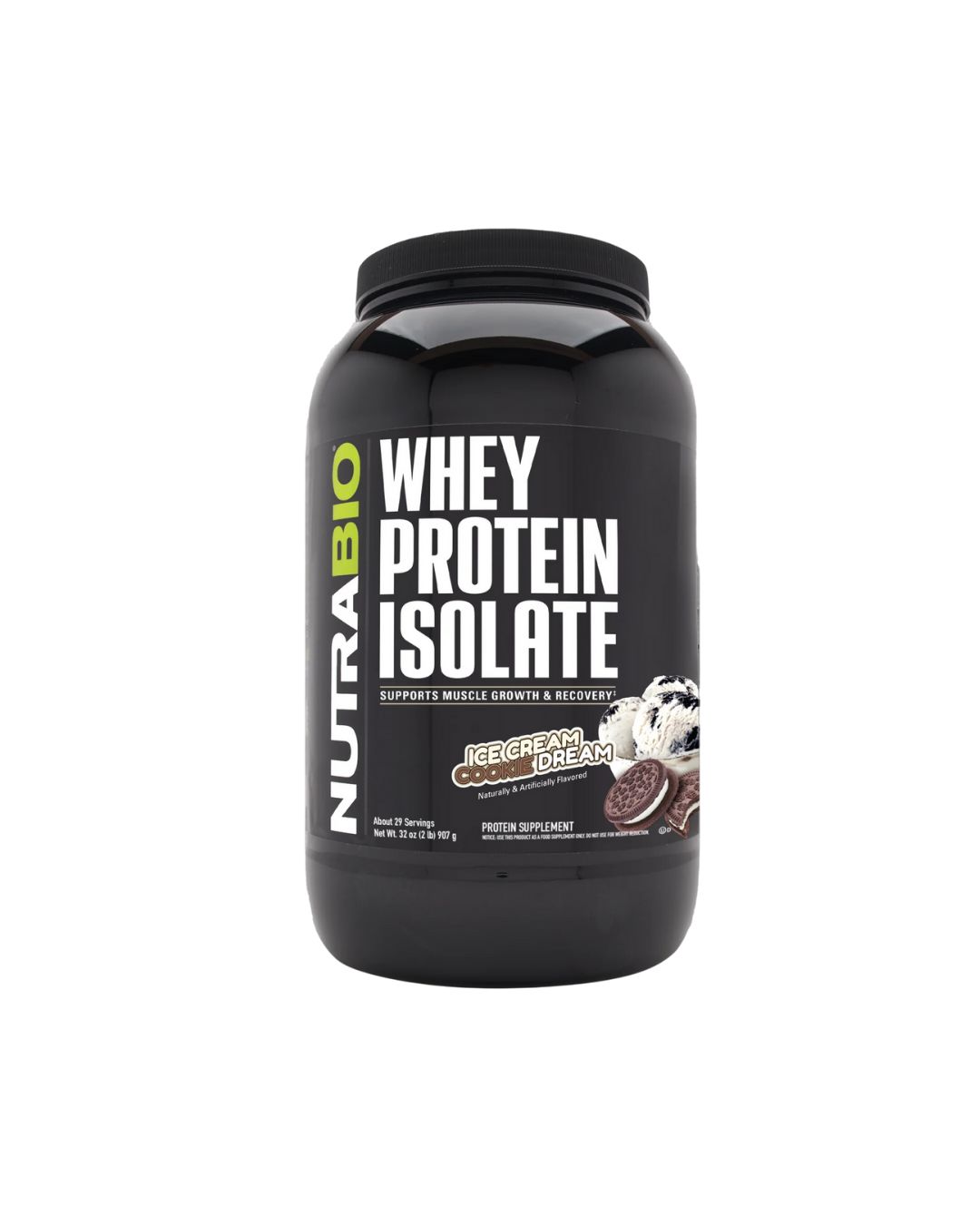 Whey Protein Isolate Ice Cream Cookie Dream