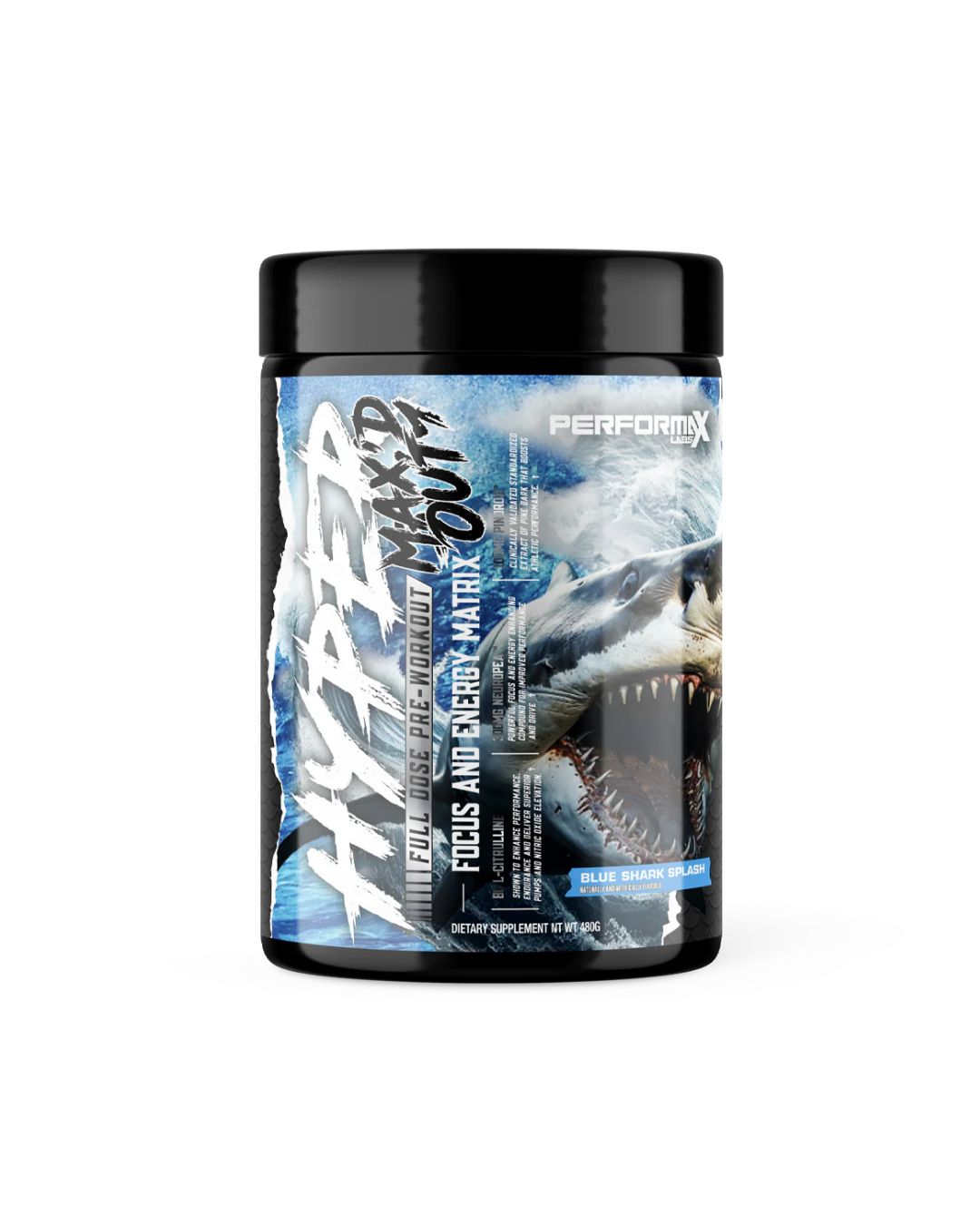 Hyper Max’D Out Blue Shark Splash