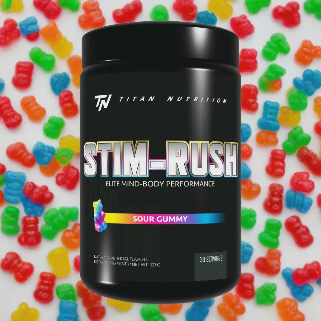 Stim Rush Sour Gummy