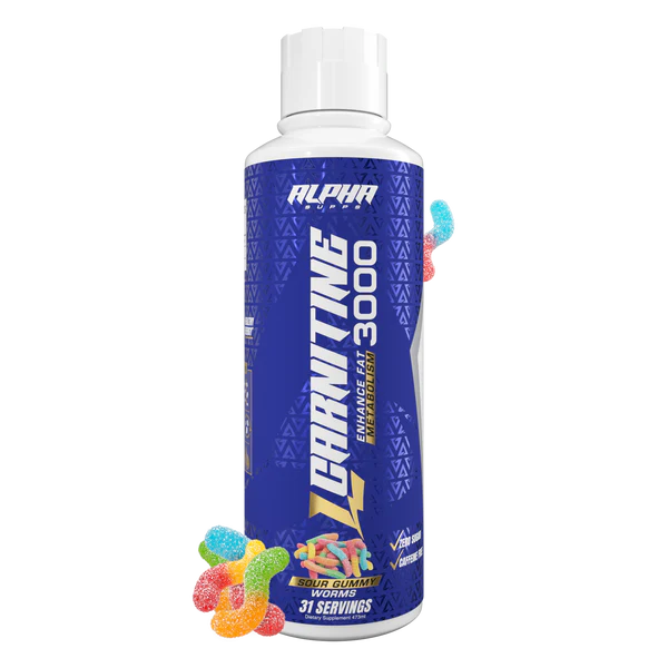 Carnitine 3000 Sour Gummy Worms