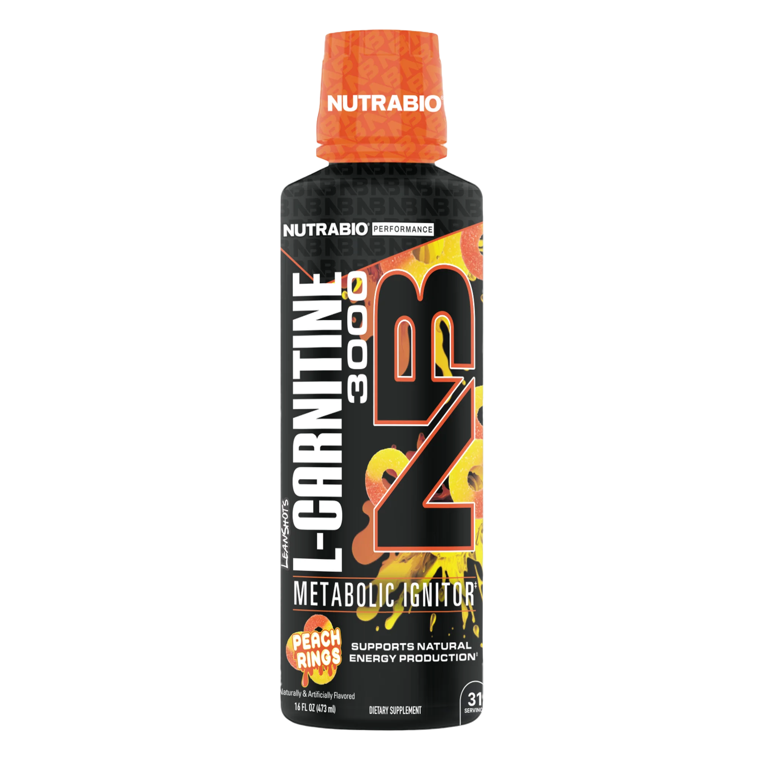 Leanshot L-Carnitine Peach Rings