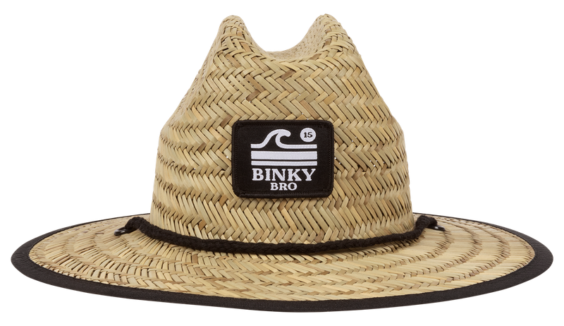 Kids Straw Sun Hat Barney Patrol (Retro)