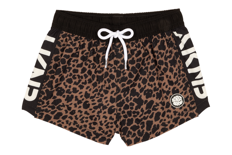 Kids Swimsuit Stamped Leopard