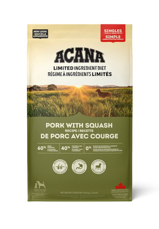 Acana - Pork &amp; Squash Dog, Size: 1.8kg