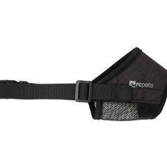 RC Pets - Soft Fit Muzzle Heather Black, Size: XX-Small