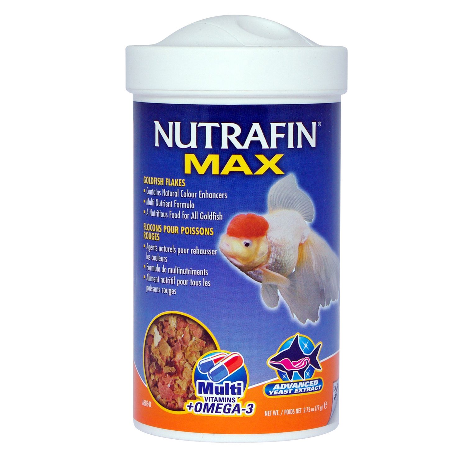 Nutrafin Max - GoldFish Flakes, Size: 77g