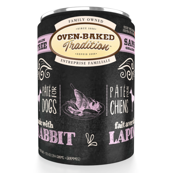 OBT - Adult Rabbit Pate Dog 12.5oz