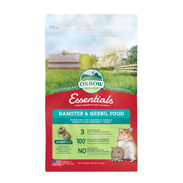 Oxbow - Hamster/Gerbil Food 1lb