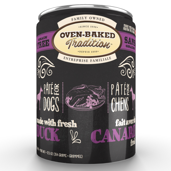 OBT - GF Duck Pate Dog 12.5oz