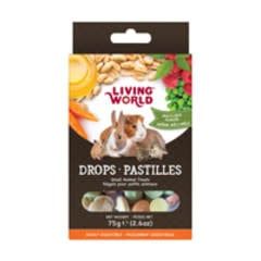 Living World - Small Animal Drops Multimix Treats 75g