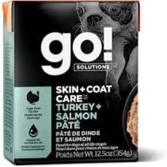 GO! - Skin &amp; Coat Turkey &amp; Salmon Pate Dog 12.5oz