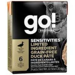 Go! - Sensitivities LID GF Duck Pate 12.5oz
