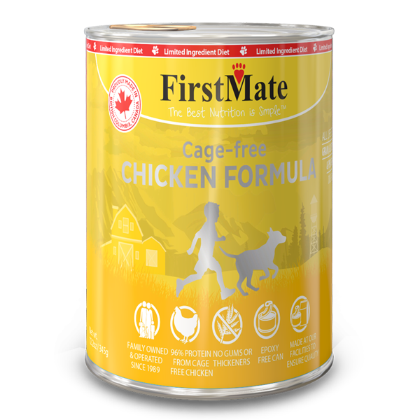 FirstMate - LID GF Chicken Dog 12.2oz