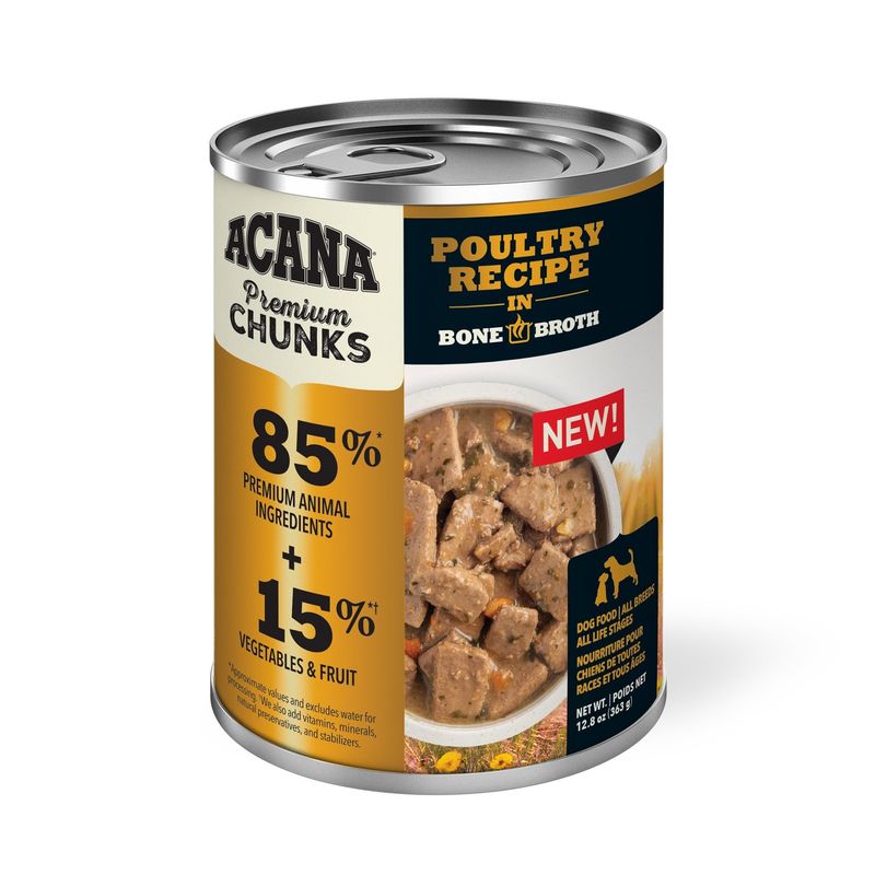 Acana - Poultry Recipe Chunks in Broth 363g