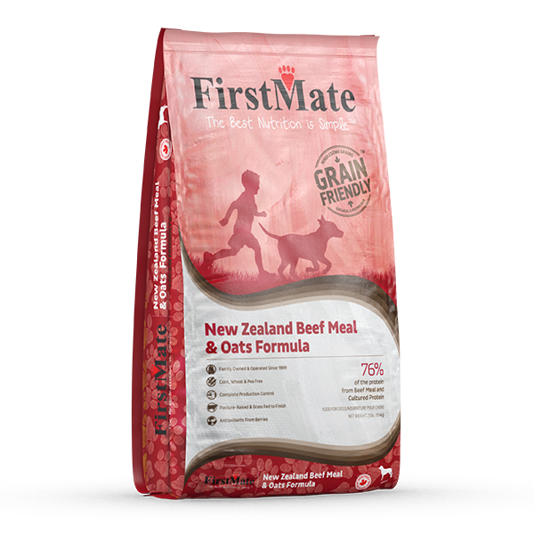 Firstmate - GFriendly New Zealand Beef &amp; Oat Dog