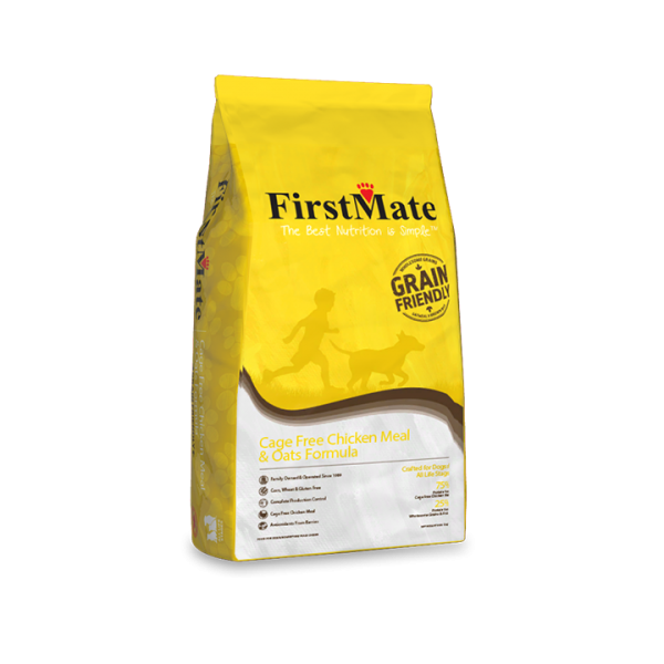 FirstMate - GFriendly Cage Free Chicken &amp; Oats Dog 