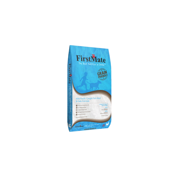 FirstMate - GFriendly Wild Pacific Fish &amp; Oats Dog
