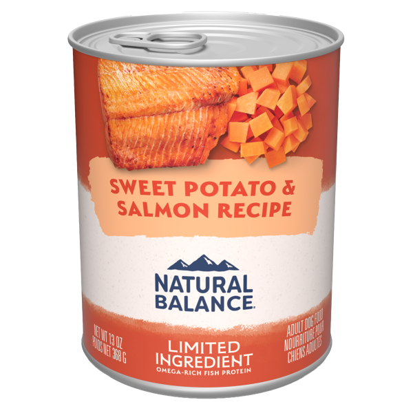 Natural Balance - LID Salmon  &amp; Sweet Potato Dog 13 oz