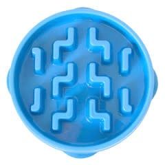 Outward Hound - Fun Feeder Slo-Bowl Blue