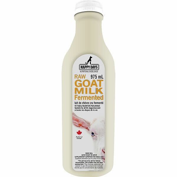 Happy Days - Frozen Raw Fermented Goat Milk