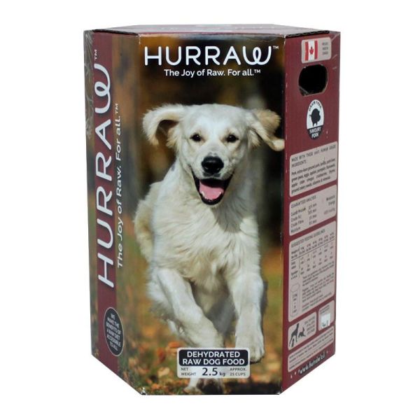 Hurraw - Dog Dehydrated Raw Pork
