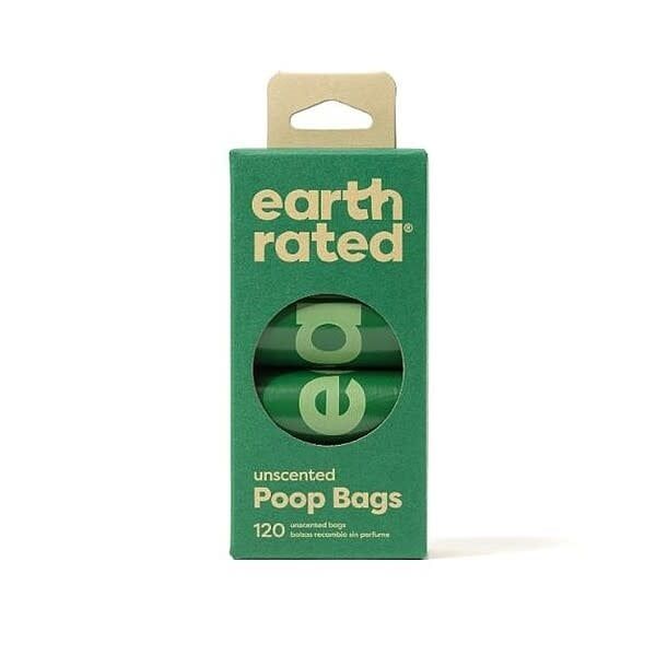 Earth Rated - Refill Bags 8 Rolls 120 Bags Unscented