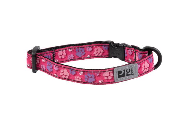 RC Pets - Kitty Breakaway Collar Fresh Tracks Pink