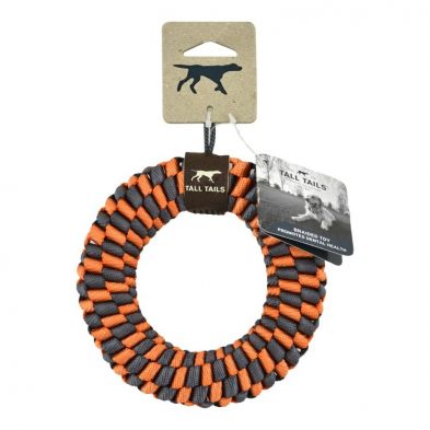 Tall Tails - Braided Ring Toy Orange