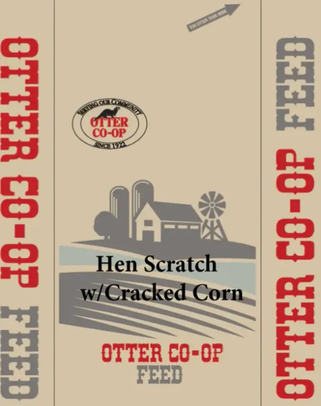 Otter Co-op - Cracked Corn Hen Scratch 20kg