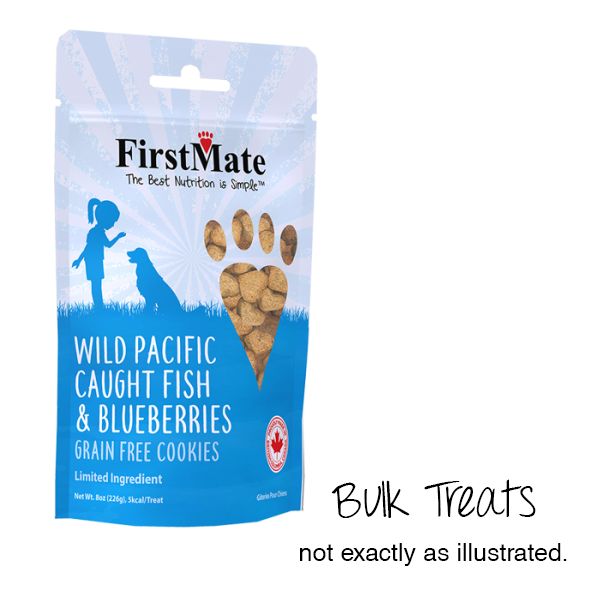 Firstmate - Bulk GF Fish &amp; Blueberry Treat (per ounce)