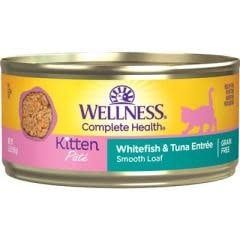 Wellness - Whitefish &amp; Tuna Smooth Loaf Kitten 5.5oz