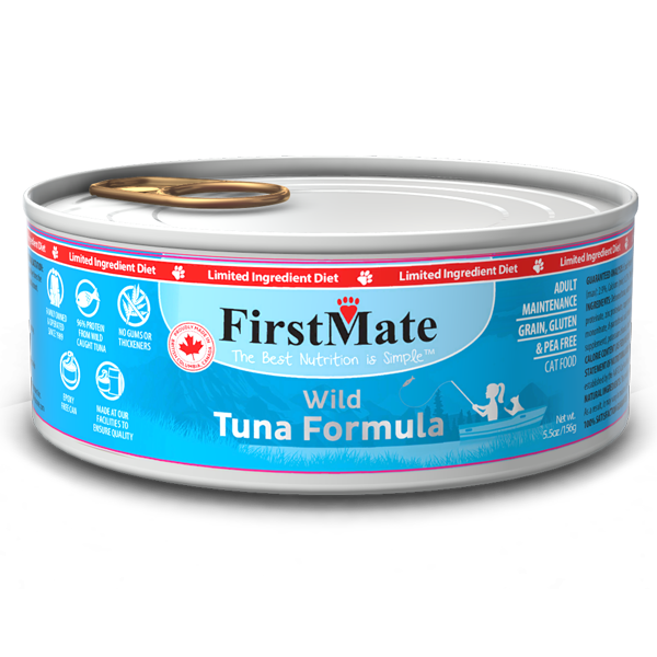 FirstMate - LID GF Wild Tuna Cat 5.5oz