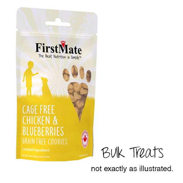 Firstmate - Bulk GF Chicken &amp; Blueberry Treat (per ounce)