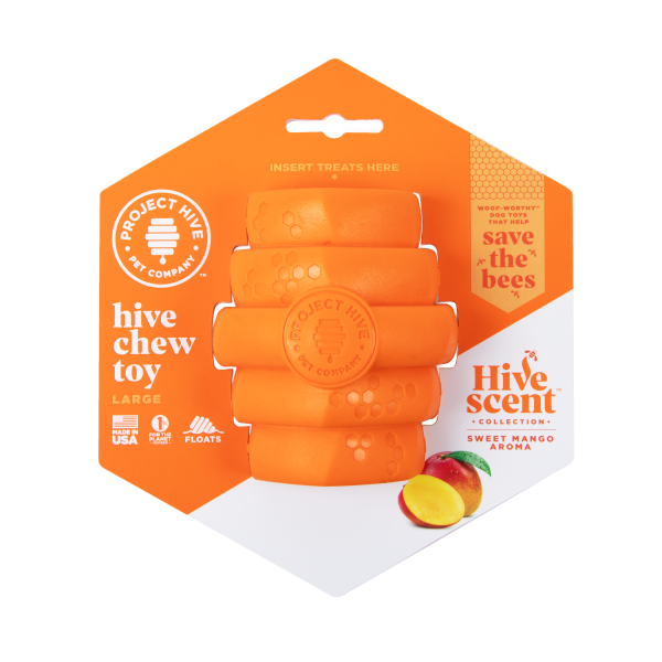 Project Hive - Hive Chew Toy Large Orange (Sweet Mango)