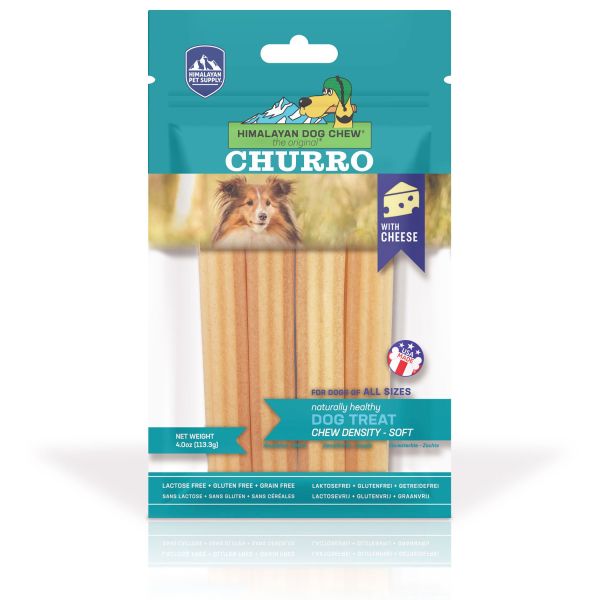 Himalayan - Dog Chew Churro Cheese 4 oz