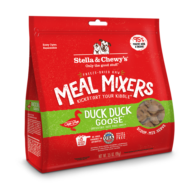 Stella &amp; Chewys - Dog FD Mixers Duck Duck Goose 3.5 oz