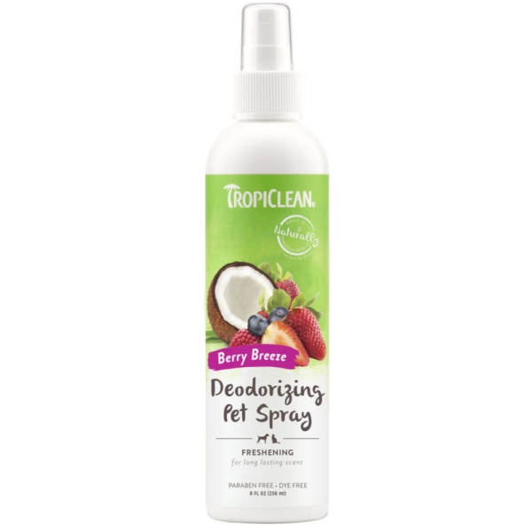 TropiClean - Deodorizing Spray Berry Breeze 8 oz (old)