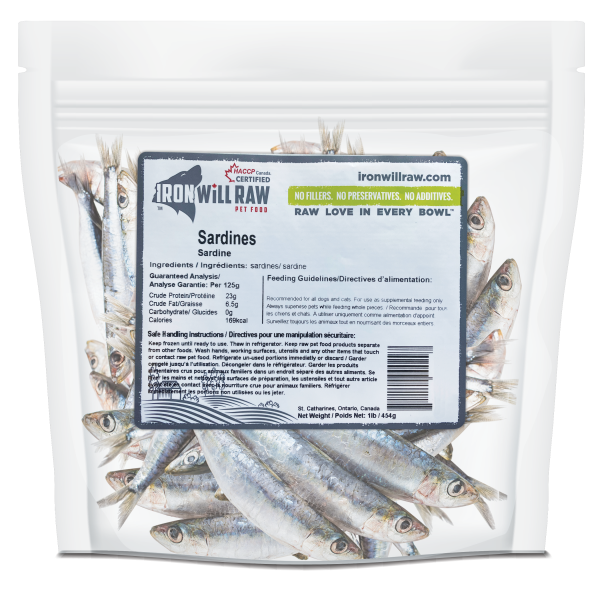 Iron Will Raw - Dog Sardines 1 lb