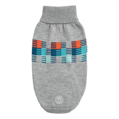 GF PET - Winter Sailor Sweater - Grey Mix XSmall