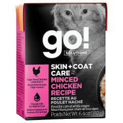 GO! - Skin &amp; Coat Minced Chicken 6.4oz Cat