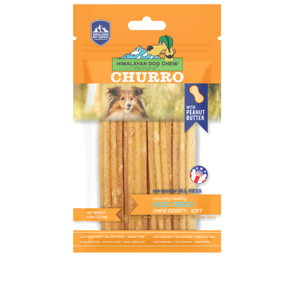 Himalayan - Dog Chew Churro Peanut Butter 4 oz