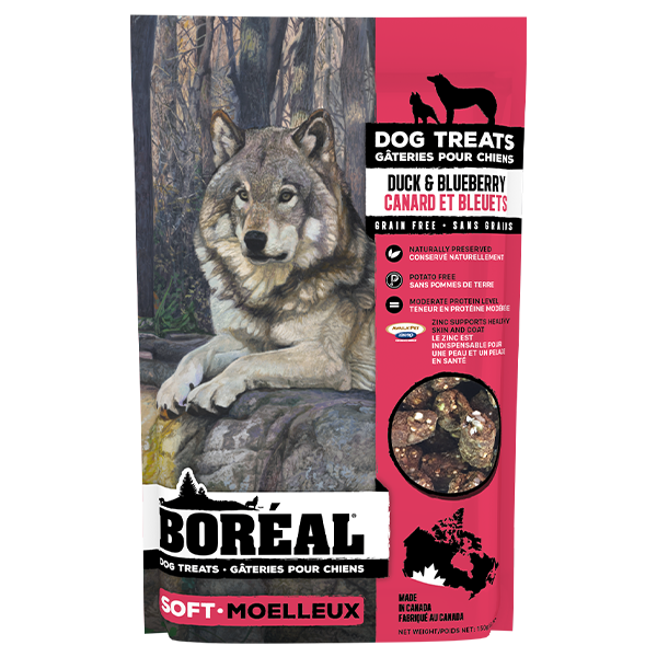 Boreal - Duck and Blueberry Dog Treats 150g